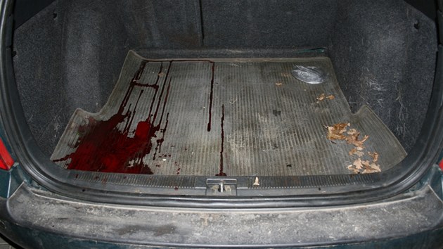 V aut nali u devatenctiletho mladka puky, noe, tlumie, nboje i krev