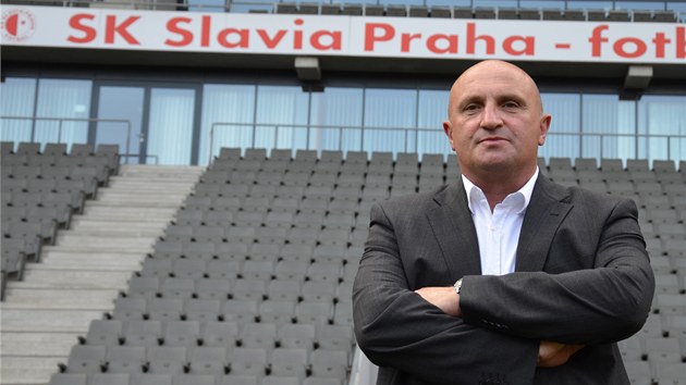 Jaromír eterle po svém návratu do praské Slavie