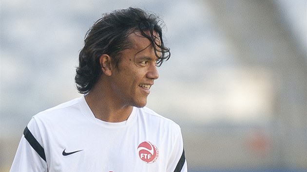 PROFESIONL. Marama Vahirua, nejlep z tahitskch fotbalist, m zkuenosti z Francie i z ecka.