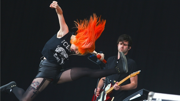 Paramore na festivalu Rock Im Park 2013.