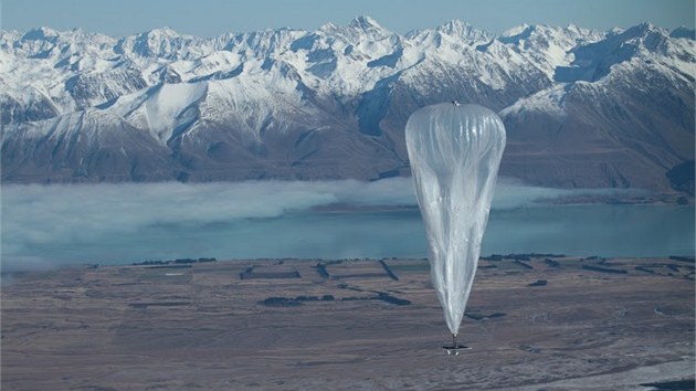 Projekt Google Loon m pinst internet na balonech i tam, kde dosud nebyl.