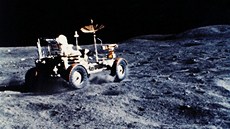Jízda LRV bhem mise Apollo 16