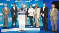 Vedení ODS se ujal její první místopředseda Martin Kuba. (17. června 2013) Vedení ODS se ujal její první místopředseda Martin Kuba. (17. června 2013)