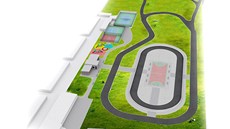 Vizualizace nové moderní in-line dráhy v Ostravě, nabídne okruhy dlouhé 200, Vizualizace nové moderní in-line dráhy v Ostravě, nabídne okruhy dlouhé 200,