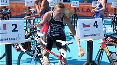 Vendula Frintová získala na mistrovství Evropy v olympijském triatlonu Vendula Frintová získala na mistrovství Evropy v olympijském triatlonu