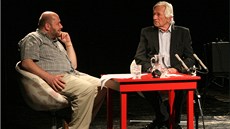 Hostem tradiční talkshow Davida Hrbka v olomouckém Divadle hudby byl bývalý Hostem tradiční talkshow Davida Hrbka v olomouckém Divadle hudby byl bývalý