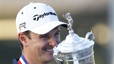 Justin Rose coby vítz golfového US Open