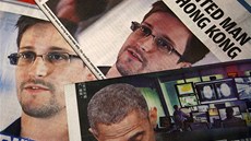 Fotografie Edwarda Snowdena se po víkendovém odhalení objevila na titulních