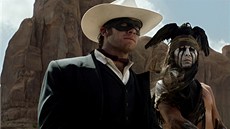 Johnny Depp ve filmu Osamlý jezdec.