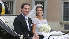 védská princezna Madeleine a Chris O'Neill se vzali. (8. ervna 2013)