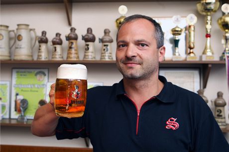 Sládek svijanského pivovaru Petr Meník. 