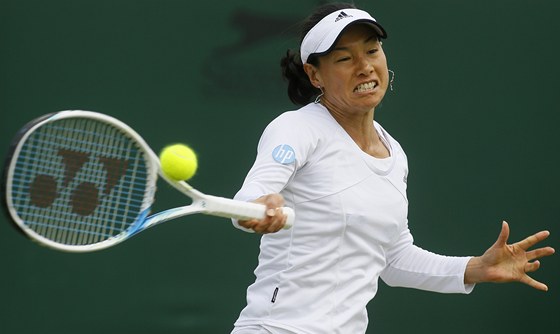 TENISOVÁ VETERÁNKA. Kimiko Dateová-Krummová i ve 43 letech soupeí s nejlepími.