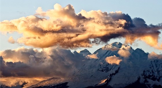 Pohoí Cordillera Blanca v Peru.