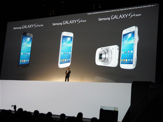 Premiéra modelové ady Samsung Galaxy S4 v Londýn