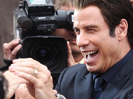 Herec John Travolta na zahájení 48. roníku mezinárodního filmového festivalu v...