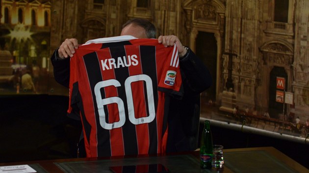 Jan Kraus dostal od Jankulovskho dres.