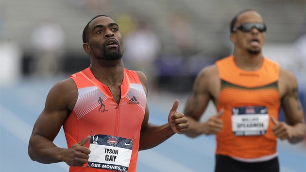 Sprinter Tyson Gay na americkm ampiontu