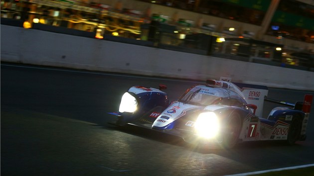 Toyota bhem zvodu 24 hodin Le Mans