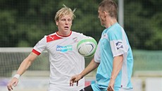 Plzeský Frantiek Rajtoral (vlevo) a David áek z Rokycan