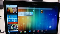 Windows a Android na jednom zaízení ukázal ji loni Samsung s modelem Ativ Q