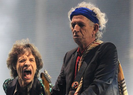 Rolling Stones na festivalu Glastonbury 2013