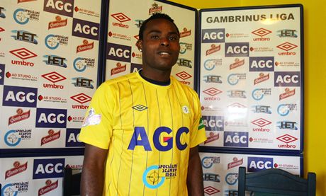 Eugene Salami, nigerijská posila fotbalist Teplic.