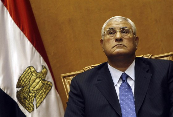 Egyptský prezident Adlí Mansúr
