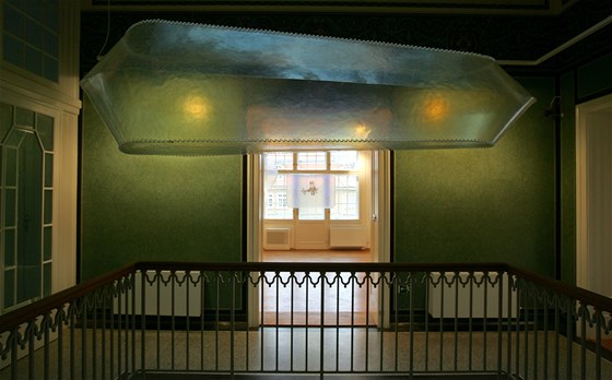 Frantiek Skála  Nimbus v Interaktivní galerii Becherova vila. 