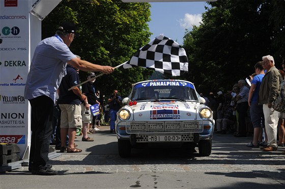 koda 1000 MB Rally na veternskm zvodu Silvretta Classic