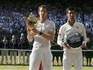 FINALISTÉ. Wimbledon vyhrál domácí Andy Murray, ve finále porazil ve tech...