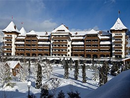 Panoramatické apartmá v hotelu Alpina Gstaad ve výcarsku. Ti nejnáronjí...