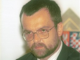 Miroslav Kalousek jako nmstek ministra obrany v roce 1994. 