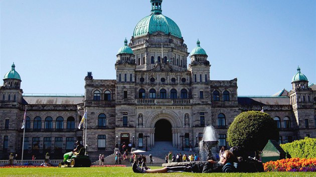 Sdlo parlamentu provincie Britsk Kolumbie ve mst Victoria, kde tonci chtli odplit nloe.