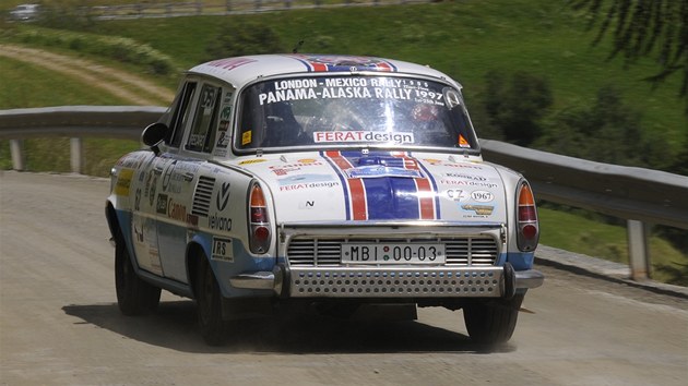 koda 1000 MB Rally na veternskm zvodu Silvretta Classic