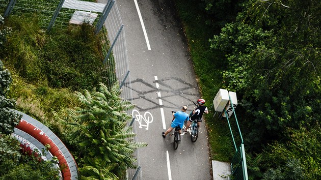 Nejen cyklist se div...