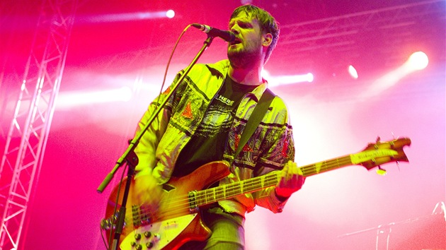 Z vystoupen kapely Klaxons na festivalu Rock for People (4. ervence 2013)