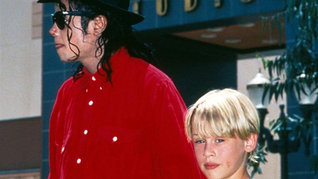 Michael Jackson a herec Macaulay Culkin (1991)