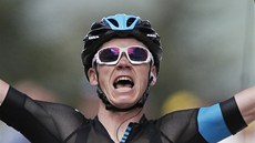 NOVÝ LÍDR. Britský cyklista Chris Froome ovládl první horskou etapu Tour de...