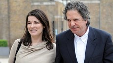 Nigella Lawsonová s bývalým manelem Charlesem Saatchim