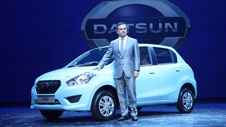 První vz nové znaky pedstavil v Indii sám éf koncernu, Carlos Ghosn. Datsun...
