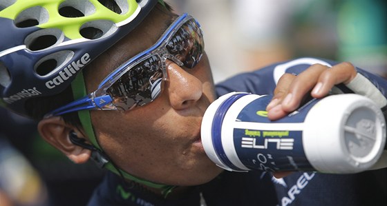 Nairo Quintana (na archivní fotografii) ovládl s týmem Movistar zahajovací asovku