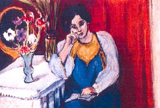 Henri Matisse: la Liseuse en Blanc et Jaune (1919) 