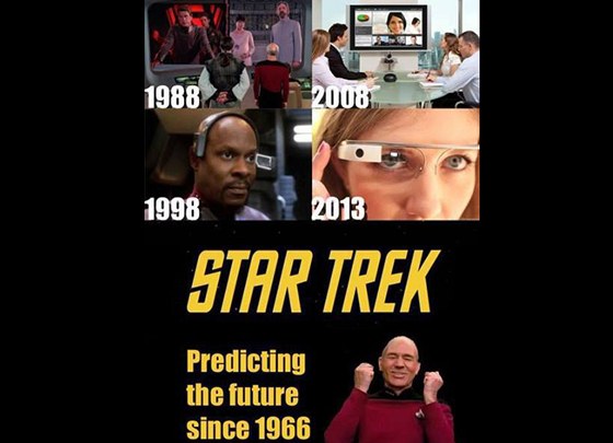 Star Trek: Pedpovídá budoucnost ji od roku 1966.
