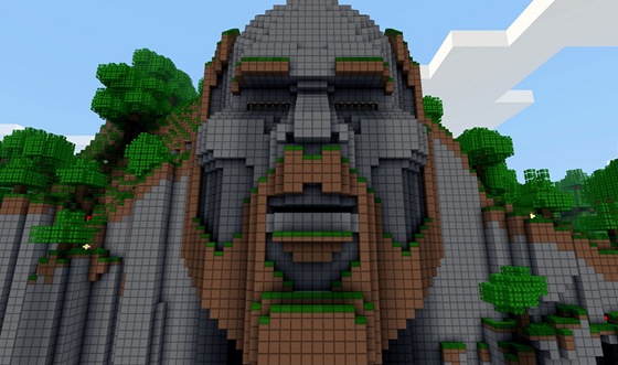 Temple of Notch je chrám zasvcený tvrci Minecraftu, kterým je Markus Notch"...