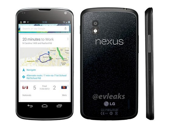 Prvn snmky Nexus 4