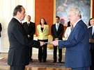 Prezident Milo Zeman jmenoval novou vládu premiéra Jiího Rusnoka. Ministrem