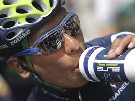 Kolumbijský cyklista Nairo Quintana