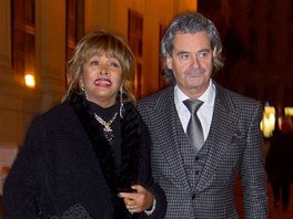 Tina Turner s manelem Erwinem Bachem