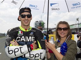 DOBE NALADNÝ. Luká Peek ped Velkou cenou Nmecka MotoGP.