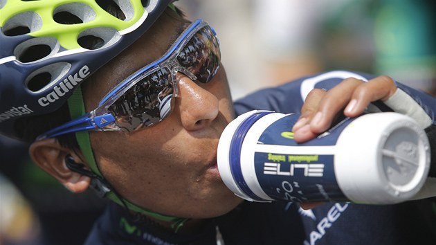 Kolumbijský cyklista Nairo Quintana